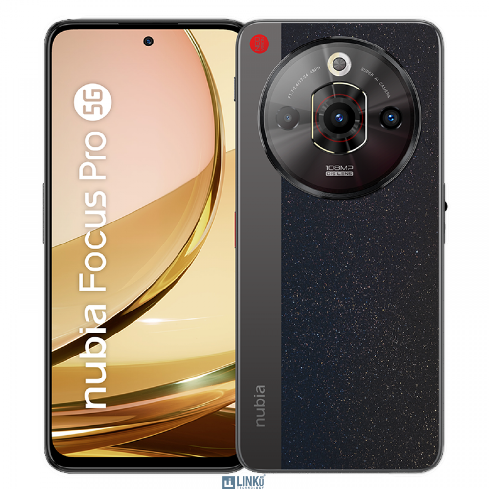 ZTE NUBIA FOCUS PRO 6,72" FHD+ 8+12GB/256GB 32MP/108MP (5G) BLACK