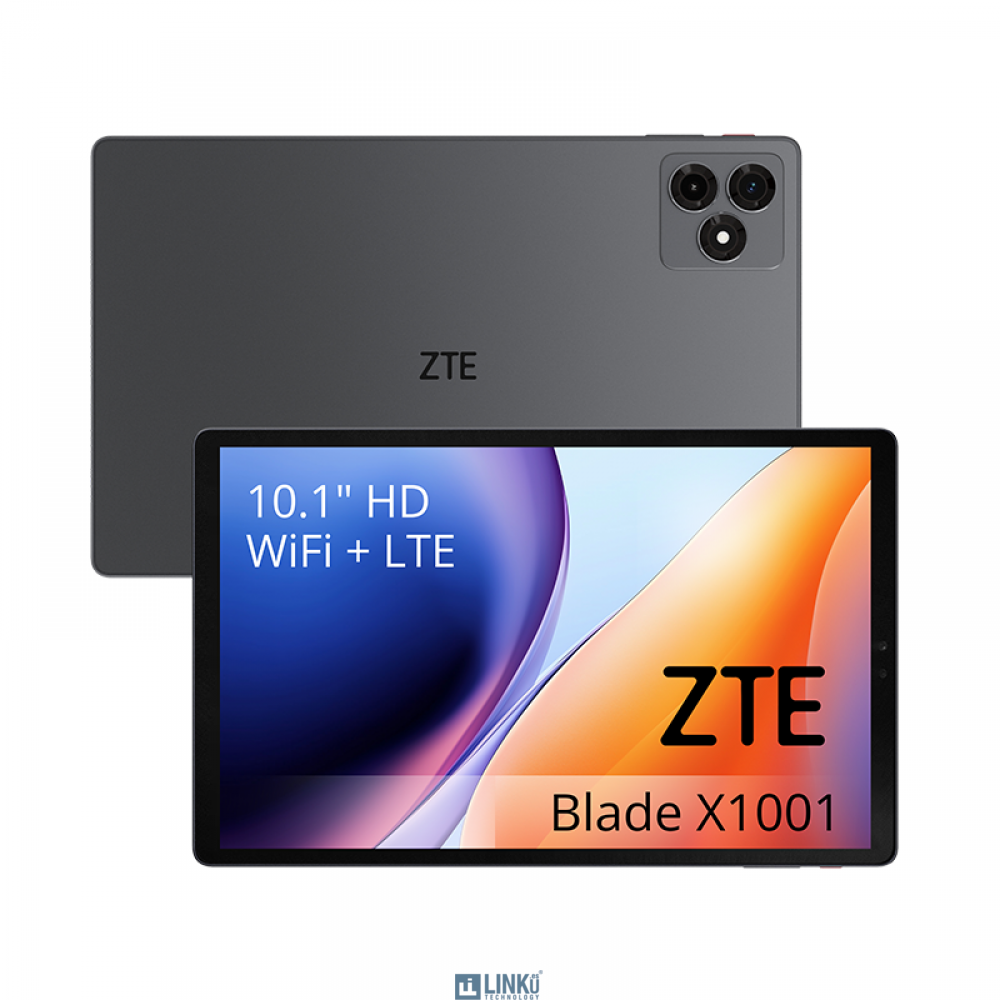ZTE TAB BLADE X1001 10,1" HD 4GB/64GB 2MP/5MP LTE GREY + TPU