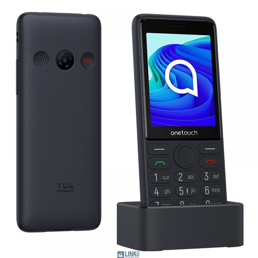TCL 4022S ONETOUCH (4G)  ECO DESING 2,8" 48MB/128MB 2MP  DARK NIGHT GRAY