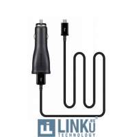 CARGADOR COCHE ECA-U21CBEGSTD 2A  BLACK BULK+CABLE