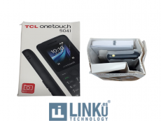 CAJA ROTA Y SIN CARGADOR TCL 5041 ONETOUCH (4G) 1,8" 64MB/128MB  DARK NIGHT GRAY