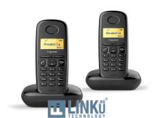 GIGASET TELEFONO A170 DUOS BLACK