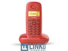 GIGASET TELEFONO DECT A170 ROJO