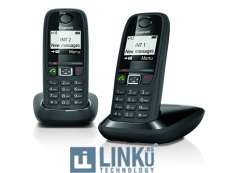 GIGASET TELEFONO DECT GIGASET AS405 DUO NEGRO