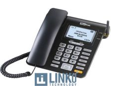 MAXCOM TELEFONO FIJO MM28D 2G SIM BLACK (NO RJ11).