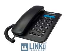 MAXCOM TELEFONO FIJO  KXT100  BLACK