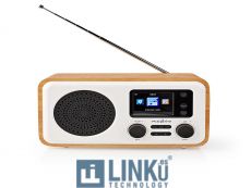 NEDIS RADIO| BLUETOOTH® | WI-FI | DAB+ | FM | INTERNET | 2.4 " | 7 W | DESPERTA.