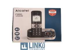 CAJA DAÑADA - ALCATEL TELEFONO DEC F890 VOICE  NEGRO