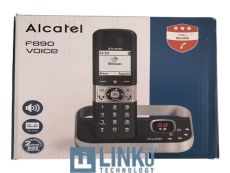 CAJA DAÑADA - ALCATEL TELEFONO DEC F890 VOICE  NEGRO