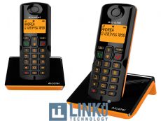 ALCATEL TELEFONO DEC S280 DUO BLACK+ORANGE