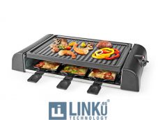 NEDIS GOURMET / RACLETTE | GRILL | 6 PERSONAS | ESPATULA | AJUSTE DE TEMPERATURA