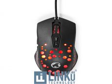 NEDIS RATON GAMING |CABLE1,5M| DPI AJUSTABLE |BOTONES: 7 PROGRAMABLES |DIESTRO R