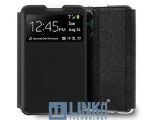 COOL FUNDA FLIP COVER ZTE BLADE A34 LISO NEGRO