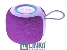 COOL ALTAVOZ BLUETOOTH  MÚSICA 6W CORD TWS VIOLETA