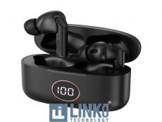 COOL AURICULARES STEREO BLUETOOTH EARBUDS LCD  AIR PRO NEGRO