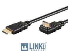 COOL CABLE HDMI A HDMI AUDIO-VIDEO  (1.5 METROS) ANGULAR ULTRA 4K