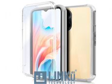 COOL FUNDA  SILICONA 3D  OPPO A38 / A18 (TRANSPARENTE FRONTAL + TRASERA)