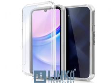 COOL FUNDA SILICONA 3D  SAMSUNG A155 GALAXY A15 / A15 5G (TRANSPARENTE FRONTAL + TRASERA)