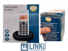 CAJA ARRUGADA - ALCATEL TELEFONO DEC E160 WHITE