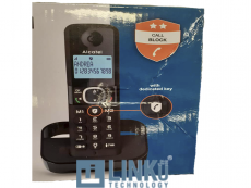 CAJA GOLPEADA - ALCATEL TELEFONO DEC F860  NEGRO
