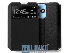 COOL FUNDA FLIP COVER ZTE BLADE A73 LISO NEGRO