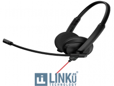 CANYON AURICULAR HS-07 PC MIC 3.5/USB FLAT 2.8M NEGRO