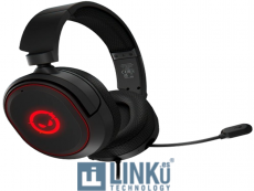 LORGAR AURICULAR GAMING KAYA 460 USB 2M NEGRO, RGB COMPATIBLE CON LORGAR