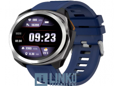 CANYON RELOJ INTELIGENTE MAVERIC SW-83 GPS PLATA/AZUL
