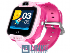 CANYON RELOJ NIÑOS JONDY KW-44 4G CAMERA GPS LBS WIFI MÚSICA, ROSA