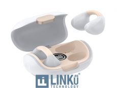 COOL AURICULARES STEREO BLUETOOTH EARBUDS CLIP BLANCO
