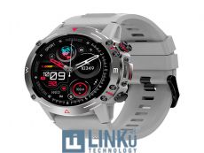 COOL SMARTWATCH PANTALLA AMOLED ADVENTURE SILICONA GRIS