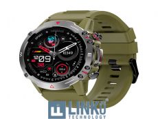 COOL SMARTWATCH PANTALLA AMOLED ADVENTURE SILICONA VERDE
