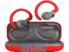 CANYON AURICULARES BLUETOOTH ONRUN 11 SPORT CARGA INALAMBRICA ROJO