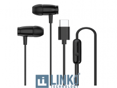 CANYON AURICULARES IN-EAR SEP-5 TYPE-C NEGRO