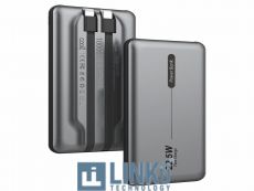 COOL BATERIA EXTERNA UNIVERSAL POWER BANK 10.000 MAH PD 22.5W (2 CABLES) GRIS