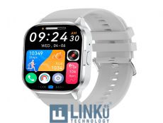 COOL SMARTWATCH DELTA SILICONA GRIS (AMOLED, LLAMADAS, SALUD, DEPORTE)