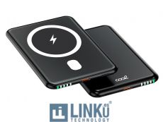COOL BATERIA EXTERNA UNIVERSAL MAGNETICA POWER BANK QI 5000 MAH NEGRO
