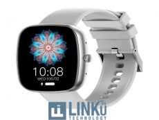 COOL SMARTWATCH BORDER SILICONA GRIS (LLAMADAS, SALUD, DEPORTE)