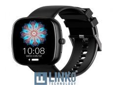 COOL SMARTWATCH BORDER SILICONA NEGRO (LLAMADAS, SALUD, DEPORTE)