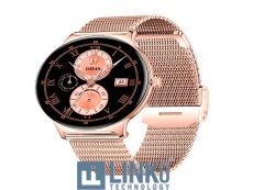 COOL SMARTWATCH ULTRATHIN + 2 CORREAS (AMOLED, LLAMADAS, ULTRAFINO) ROSA