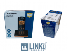 CAJA ARRUGADA ALCATEL TELEFONO DEC S280  BLACK+ORANGE