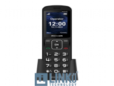 MAXCOM TELEFONO FIJO MM34D 4G SIM BLACK (NO RJ11)