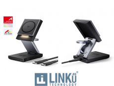 INIU CARGADOR 3-IN-1 MAGNETIC WIRELESS CHARPING STAND 15W