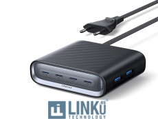 INIU CARGADOR DESKTOP CHARGING STATION 130W 4USB-C+ 2USB-A